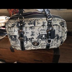 Authentic coach purse